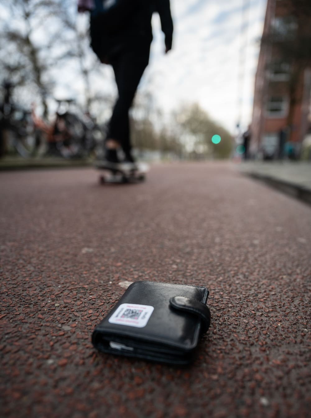 Lost wallet with Lemmo tag on bicycle path